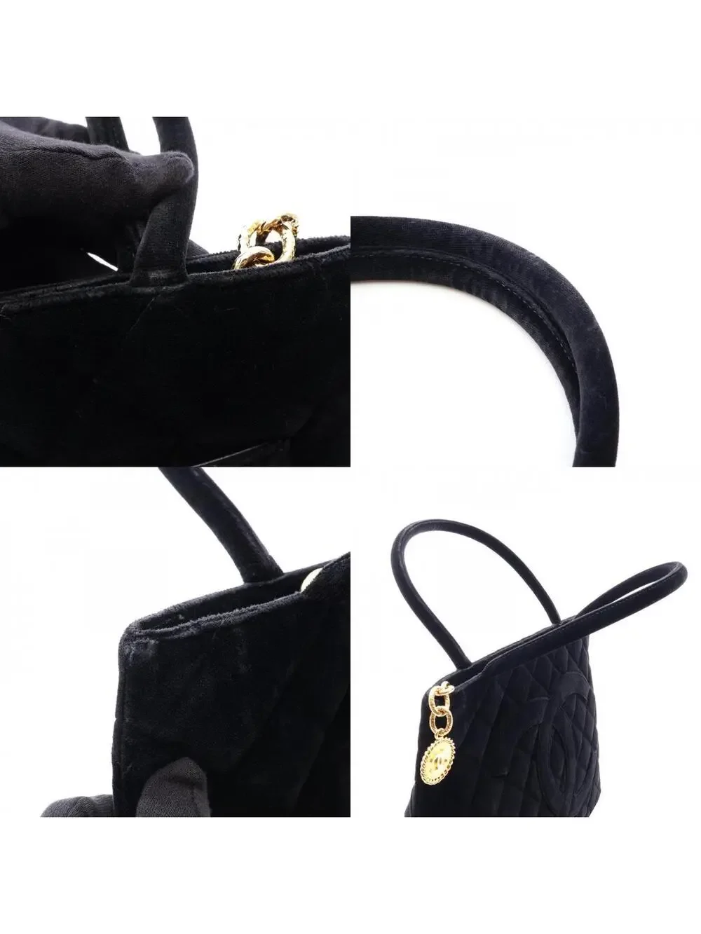 Chanel Medallion Tote Shoulder Handbag #294242C13B